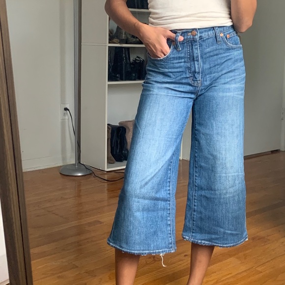 Madewell Cropped Flare Jeans 
